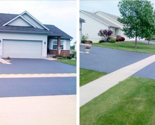 Driveway Sealcoating, After