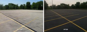 Parking Lot, Before and After