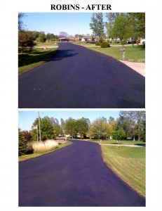 Robins Sealcoated Road, After