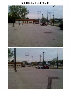 Rydel Parking Lot, Before